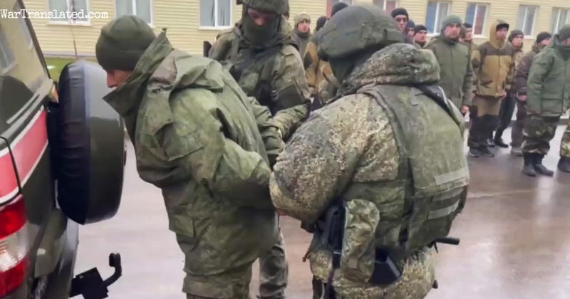 Photo of video | Cum ar încerca autoritățile ruse să-i intimideze pe recruții ce nu vor să lupte în Ucraina